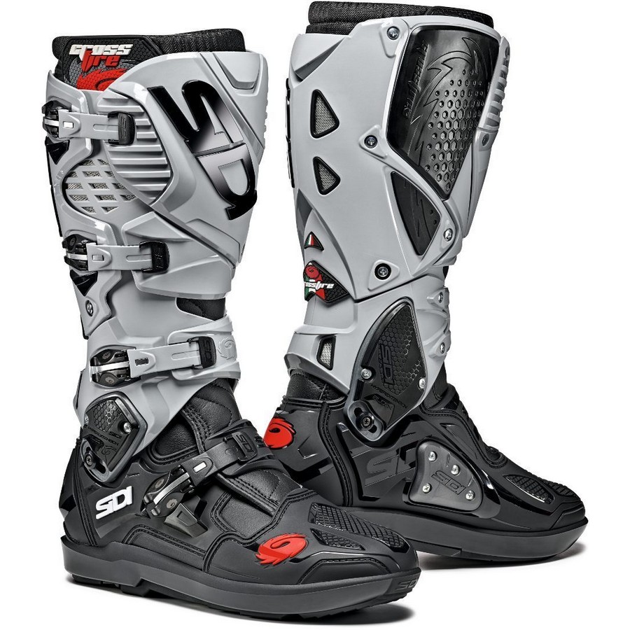 Botas Sidi CrossFire 3 SRS - Preto/Cinza