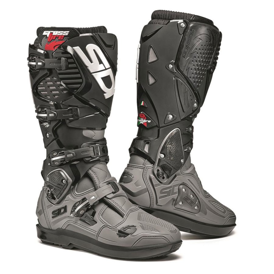 Botas Sidi CrossFire 3 SRS - Cinza/Preto