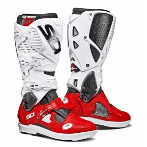 Botas Sidi CrossFire 3 SRS - Vermelho/Branco