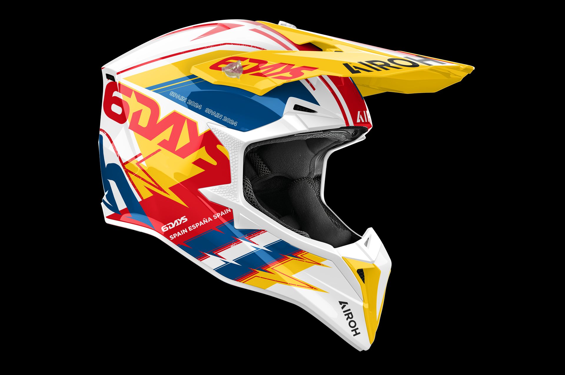 Capacete Airoh Wraaap Six Days Espanha - Image 3