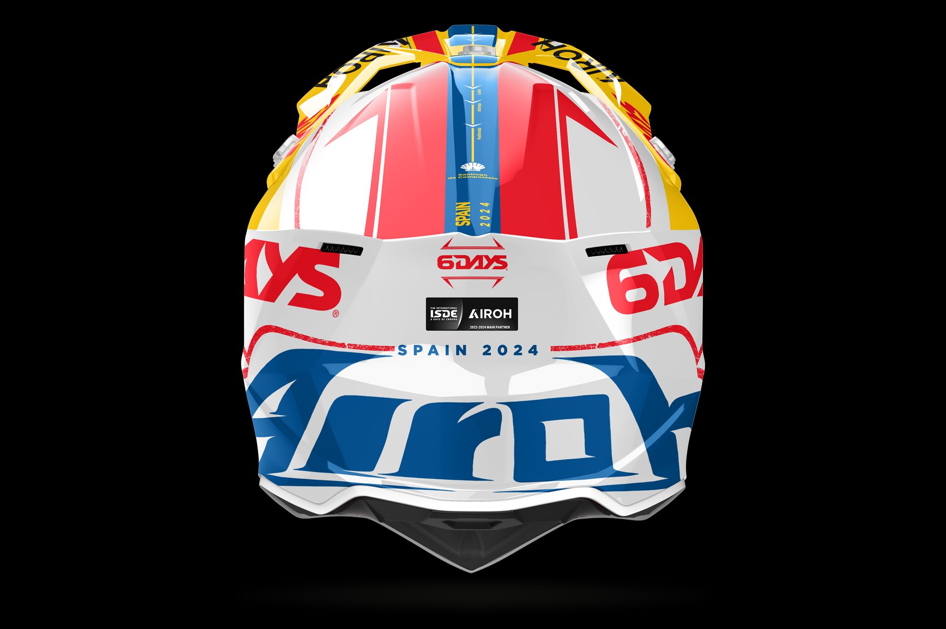 Capacete Airoh Wraaap Six Days Espanha - Image 4