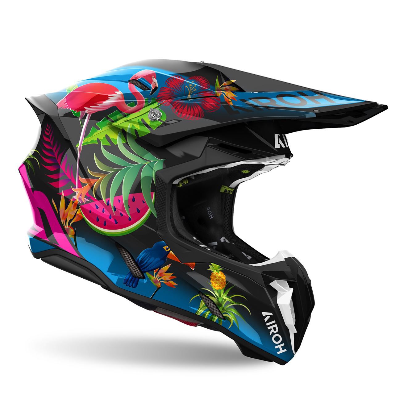 Capacete Airoh Twist 3 Amazónia Gloss - Image 3