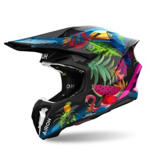 Capacete Airoh Twist 3 Amazónia Gloss