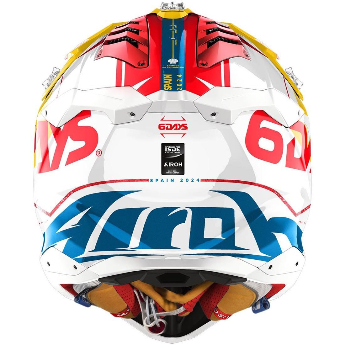 Capacete Airoh Aviator 3 Six Days Espanha - Image 3