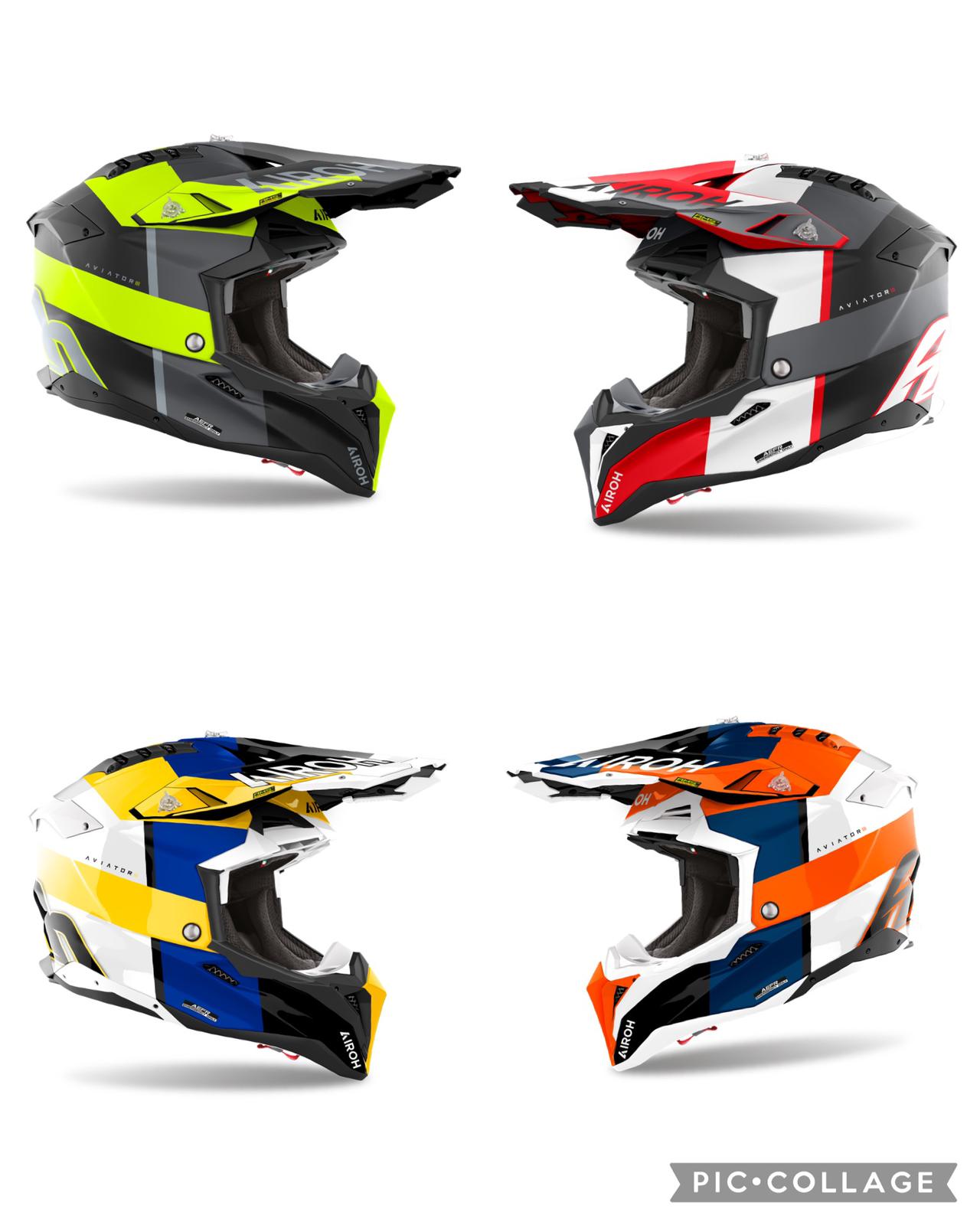 Capacete Airoh Aviator 3 Monarch
