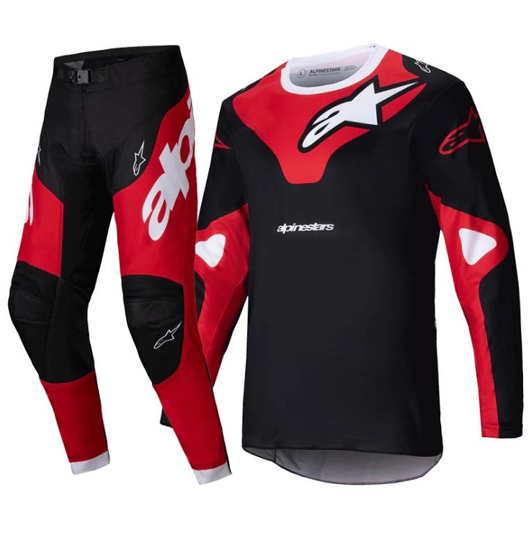 Equipamento Alpinestars Racer Veil- Preto/Verm