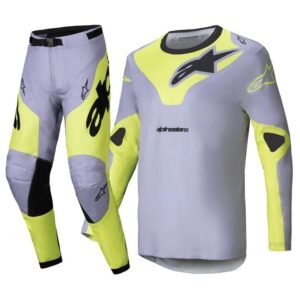 Equipamento Alpinestars Racer Veil - Cinza/Amarelo