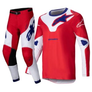 Equipamento Alpinestars Racer Veil - Verm/Branco