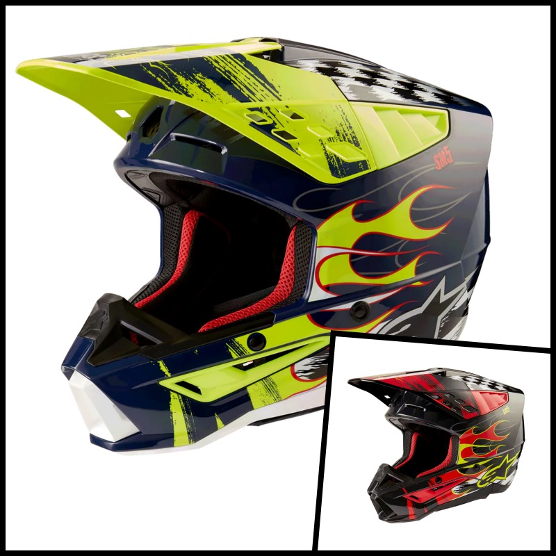 Capacete Alpinestars S-M5 RASH