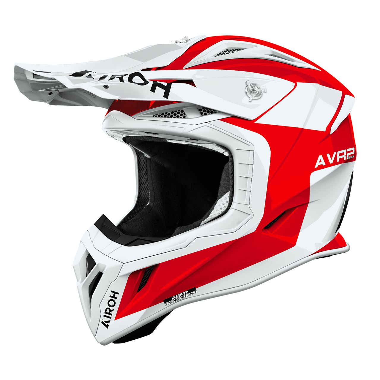 Capacete Airoh Aviator Ace 2 IRON - Vermelho Gloss
