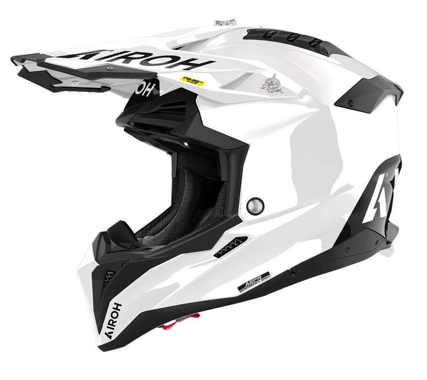 Capacete Airoh Aviator 3 EVO FIM - Branco Gloss